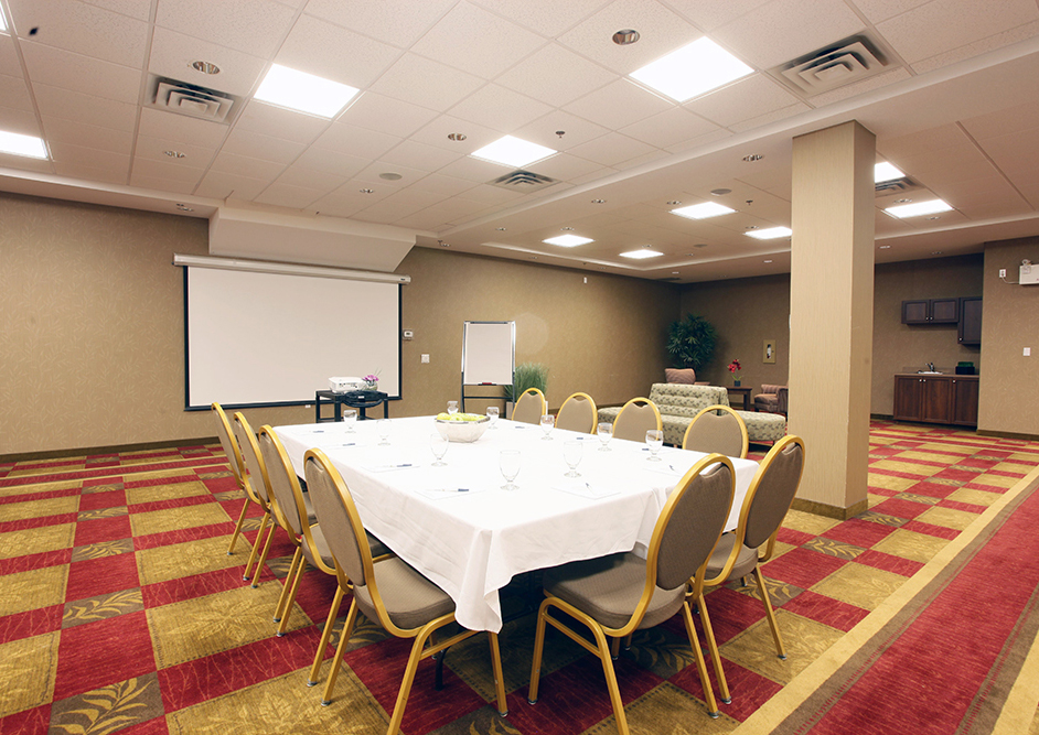 The Sterling room at the Pomeroy Hotel & Conference Centre - Fort St. John in Alberta, Canada can be used for events, weddings, banquets, corporate events, and more.